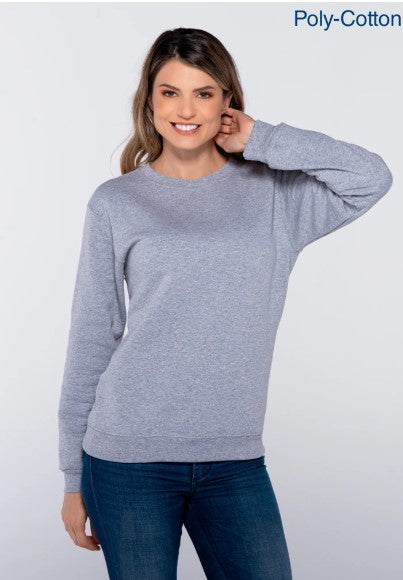 Sudadera unisex gris jaspe personalizada con impresión DTF a color – Área de 35x35 cm y logo adicional gratis

